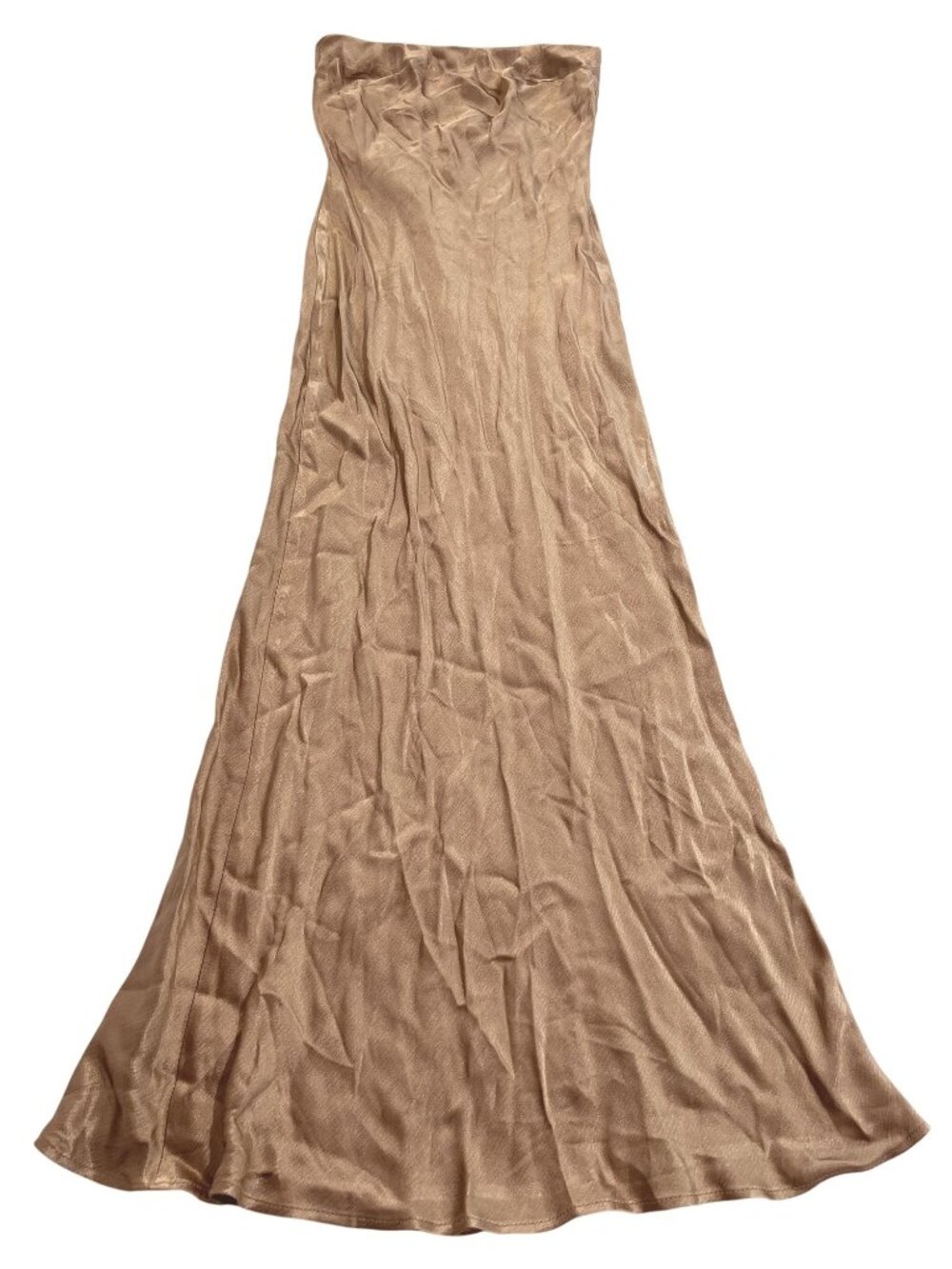Bec + Bridge Moon Dance Strapless Dress in Brown